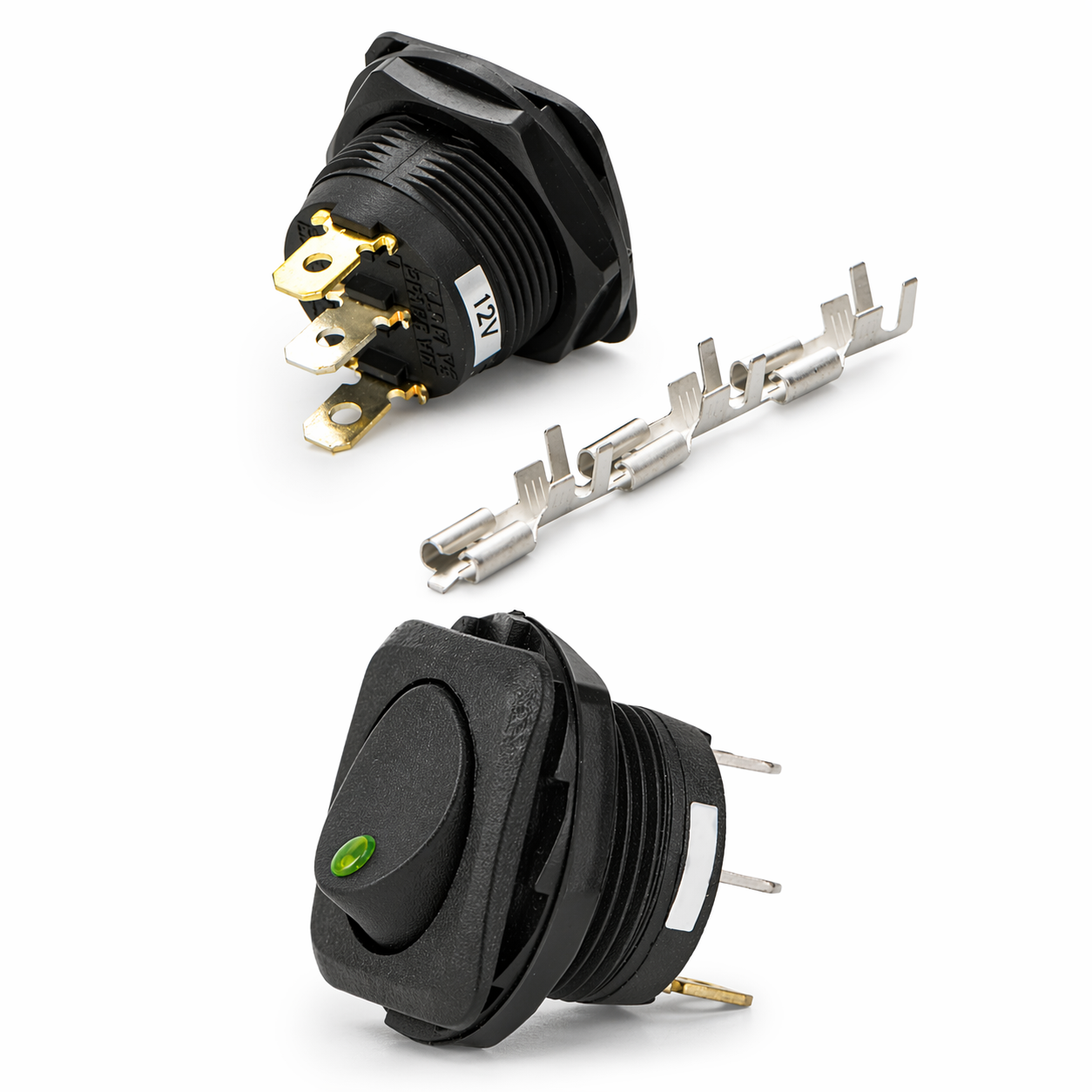 Interruptor Led Hella - ÁMBAR