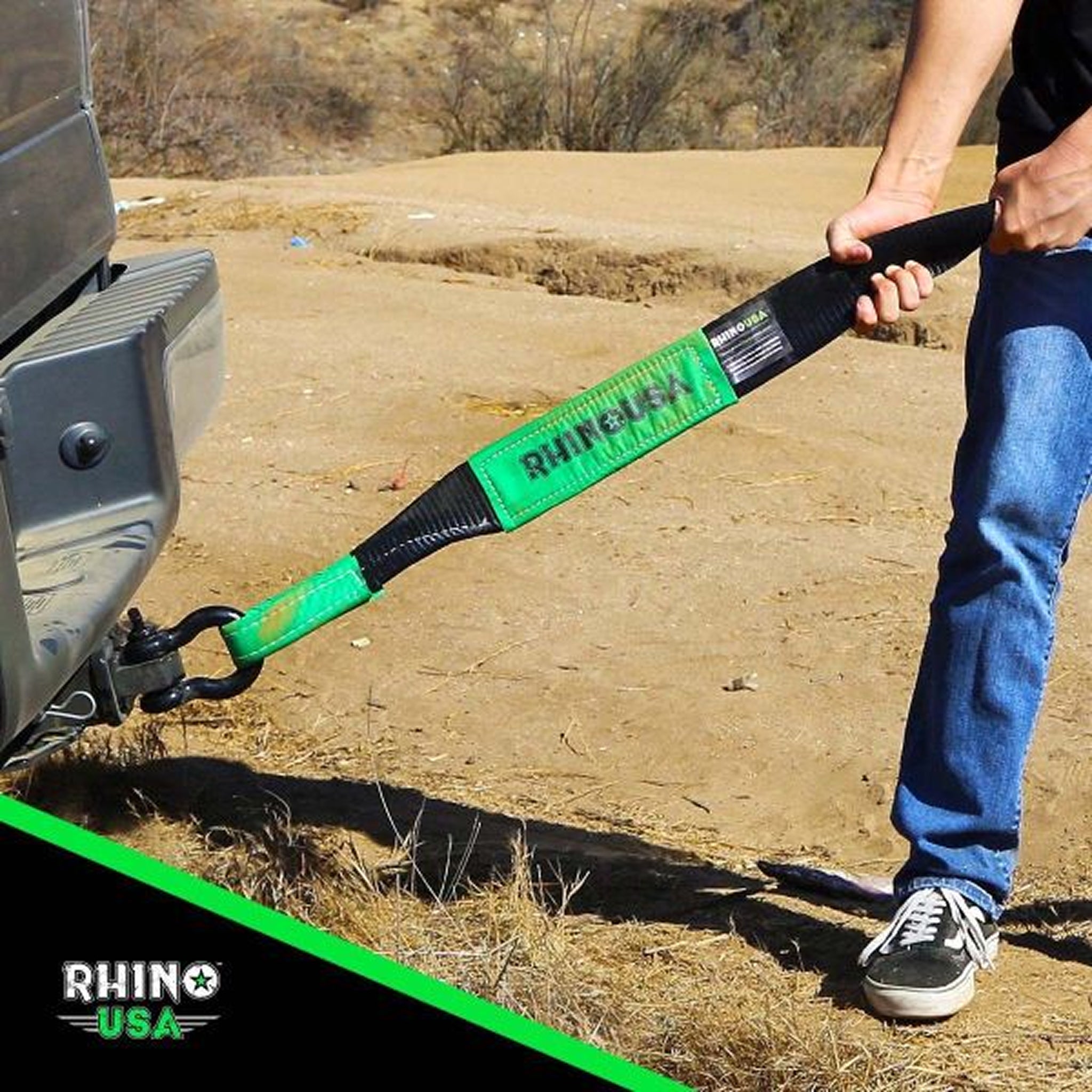 Macho Para Enganche 2” Con Grillete Rhino USA