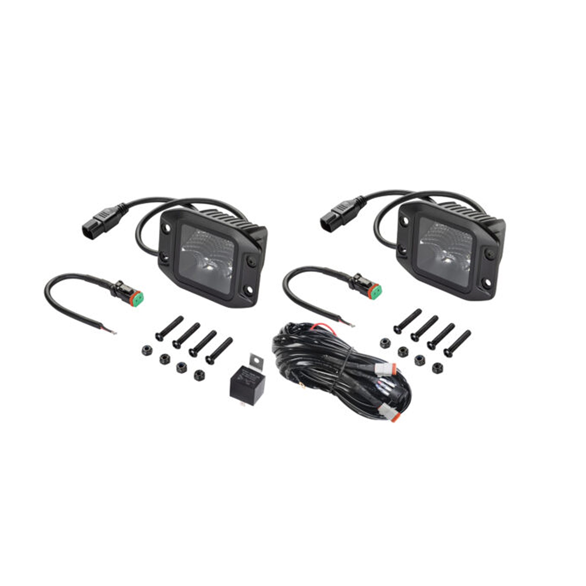 Kit BLACK MAGIC Cubo 3.2'' LED - Flood Embutido