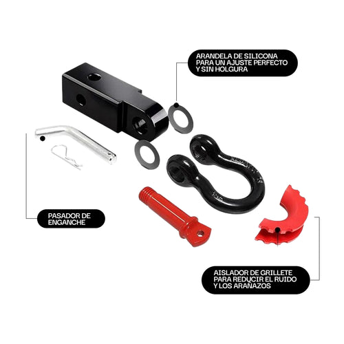 Grillete para tiro de arrastre AllTop USA
