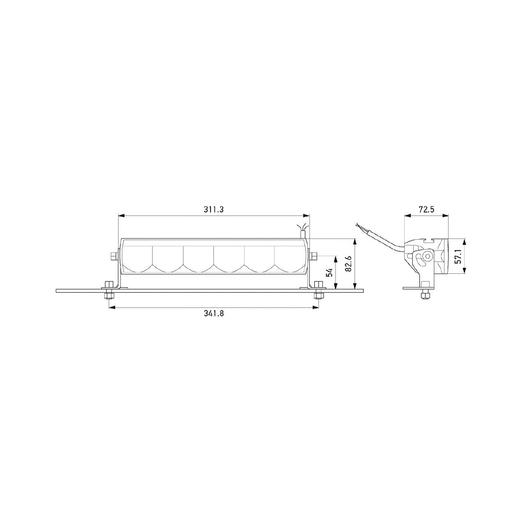 Value Fit Barra LED Serie LBE 320