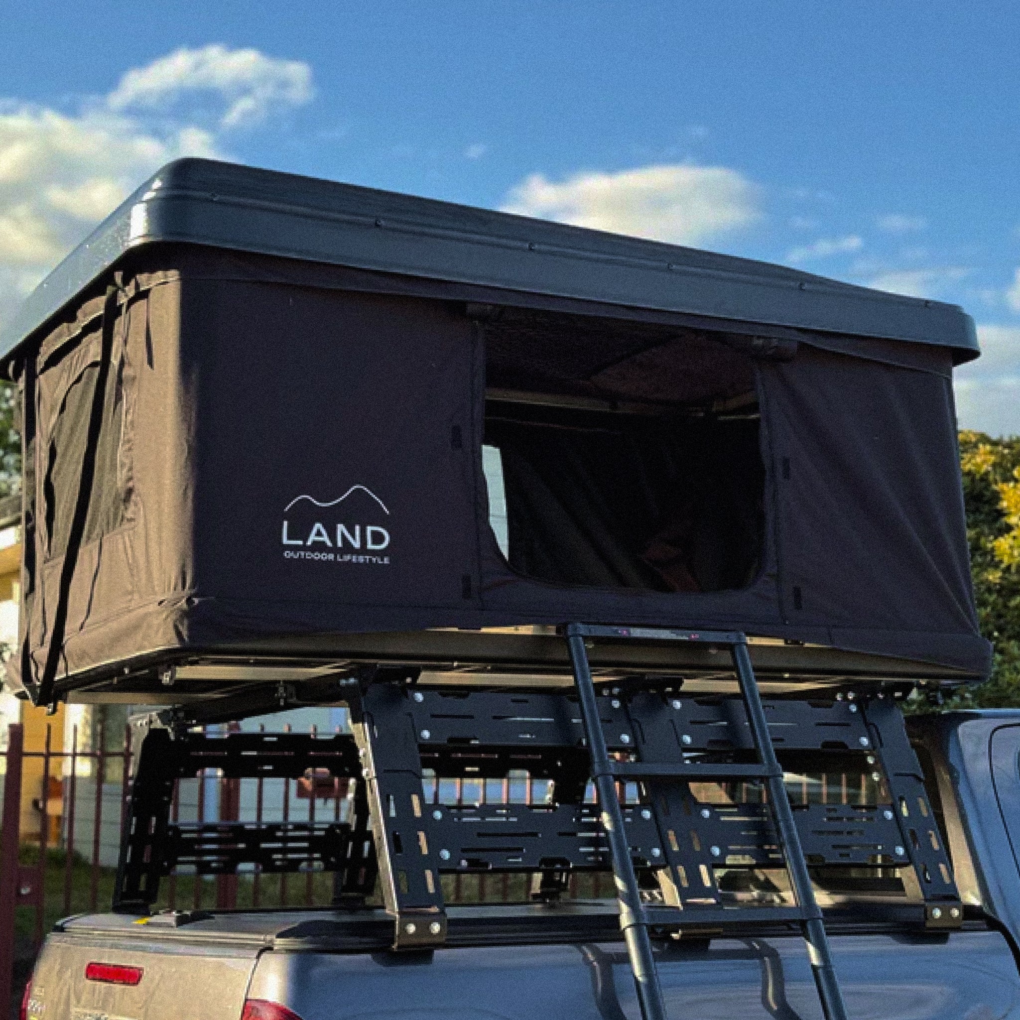 Rack Triple Alto Pickup Universal | Acero Reforzado para Carpa de Techo y Carga Overland