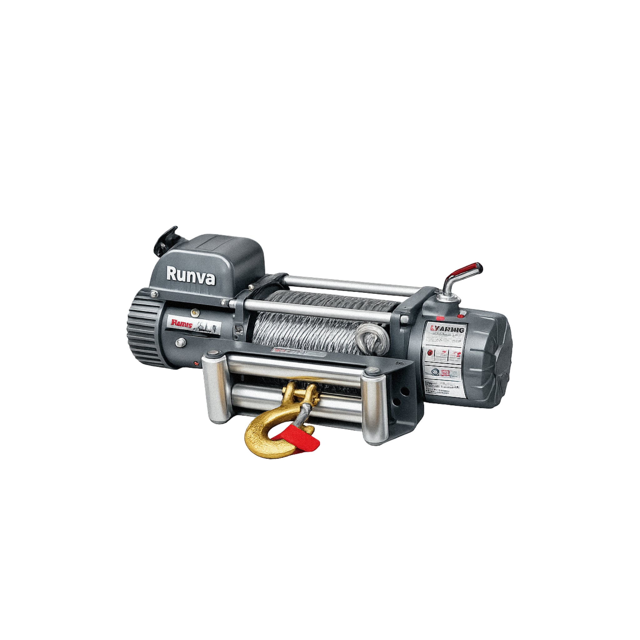 Winche Eléctrico RUNVA 12.000 Libras 12V Acero IP67
