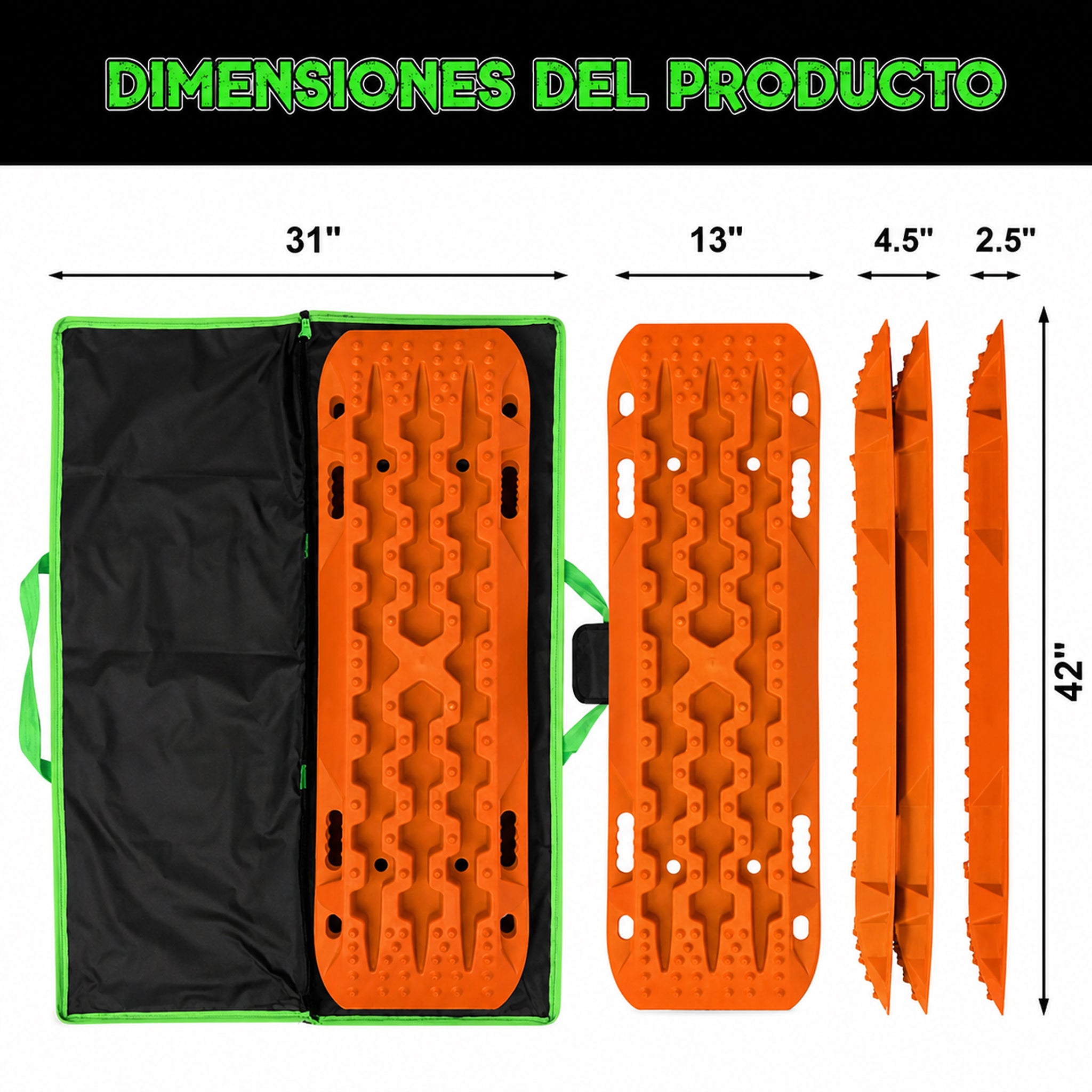 Tabla de tracción para recuperación Rhino USA