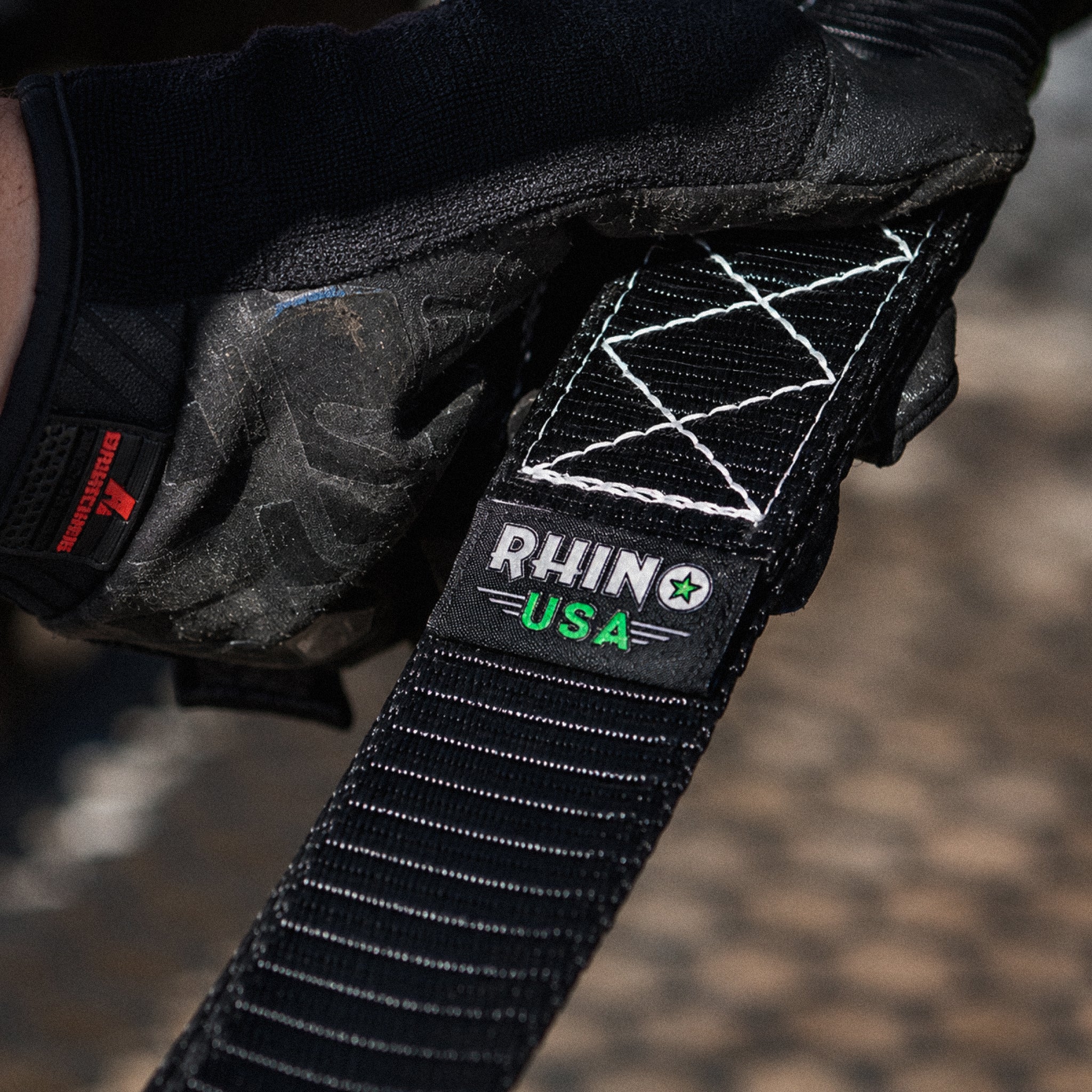 Pack 4 correas de amarre 4cm x 457cm con ratchet Rhino USA