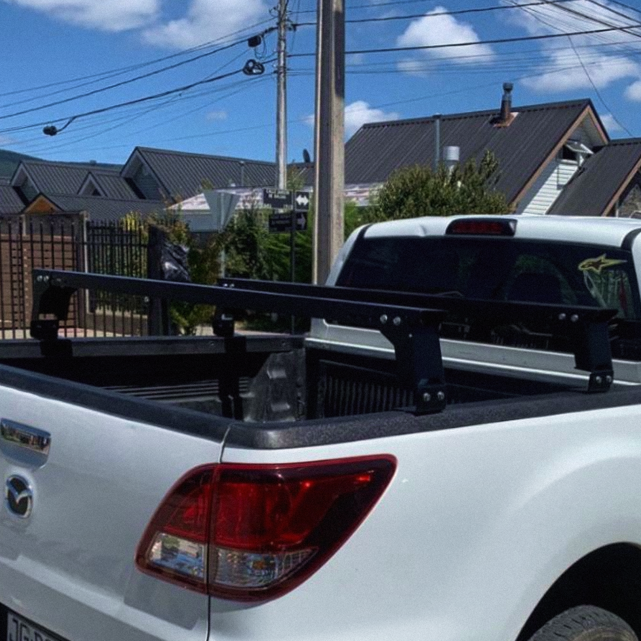 Rack Doble Bajo Pickup Universal | Base para Carpa de Techo y Equipamiento Overland