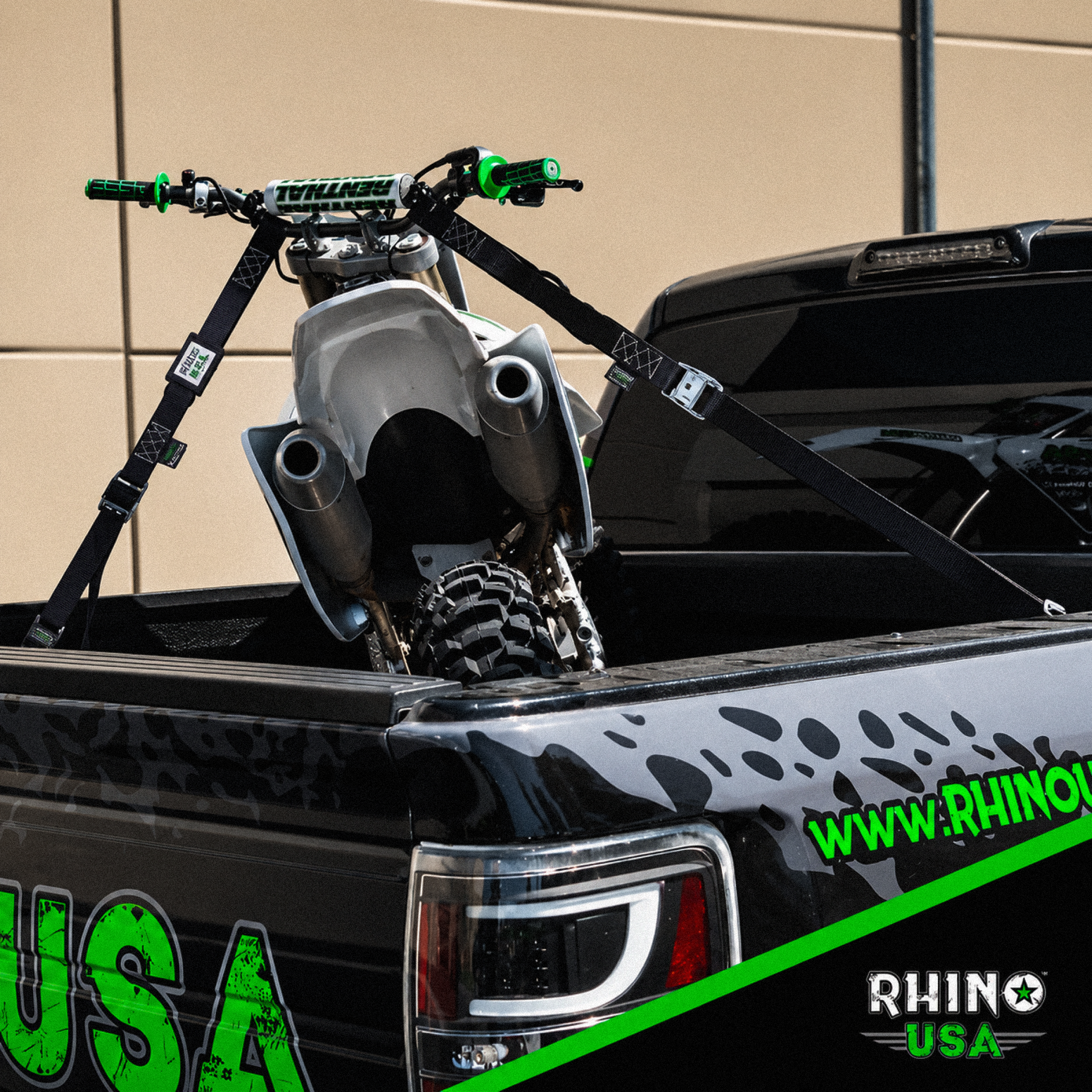 Pack 2 Correas De Amarre 3,8Cm X 244Cm Rhino USA